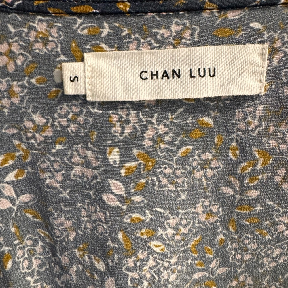 Chan Luu 100% Silk Wrap Dress - S